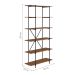 Estante Tube Preta e Vermont 180 cm