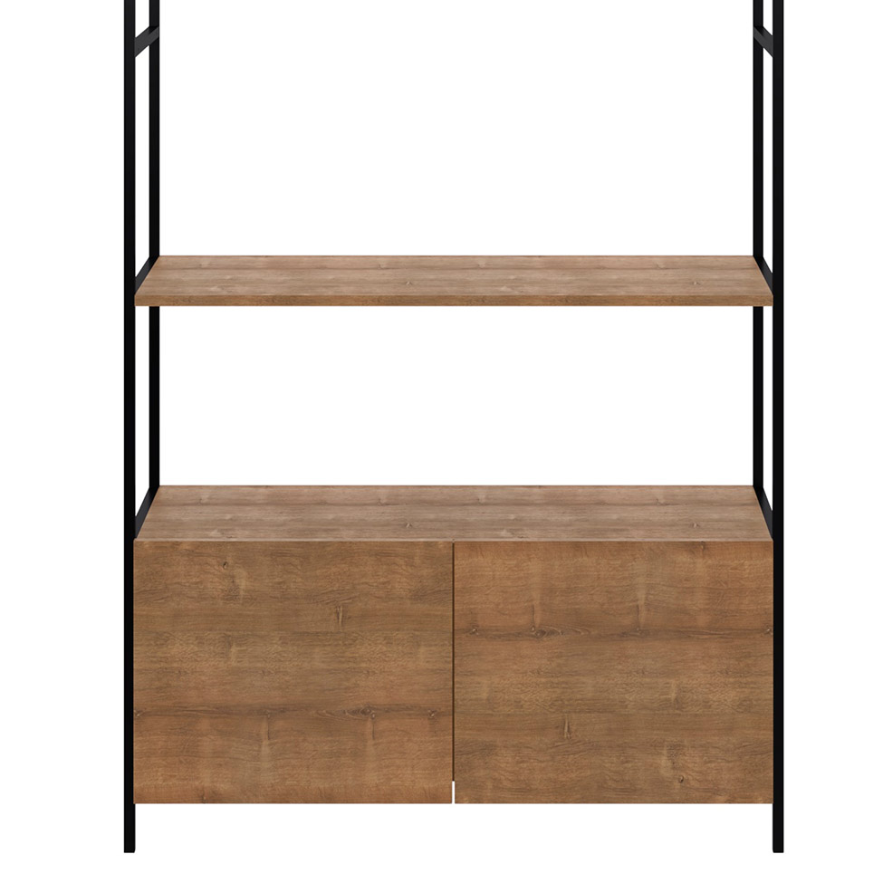 Guarda-Roupa Closet Modulado 2 Gavetas Steel Vermont