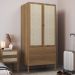 Guarda Roupa Solteiro Palhinha 28025 180x80 cm Hanover Artesano