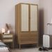Guarda Roupa Solteiro Palhinha 28025 180x80 cm Hanover Artesano