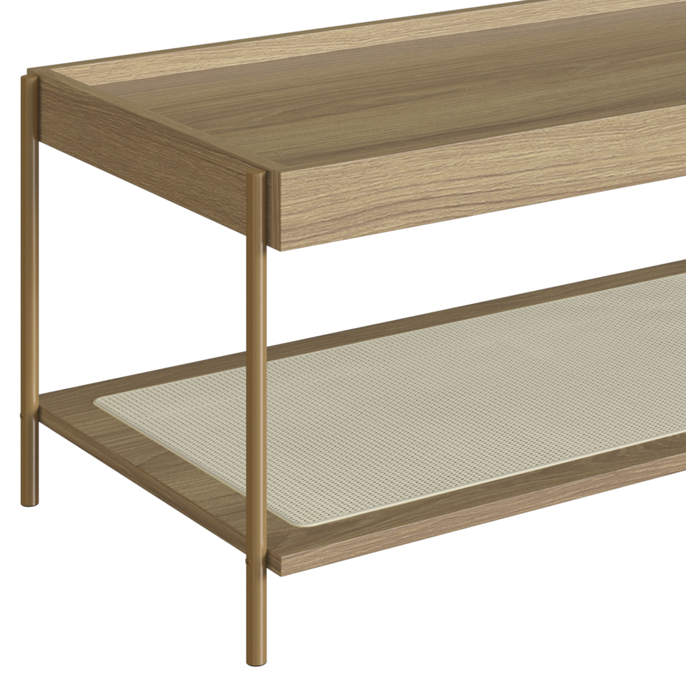 Mesa Centro 93 CM Pes Metal Oslo 28961 Hanover Artesano