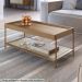 Mesa Centro 93 CM Pes Metal Oslo 28961 Hanover Artesano