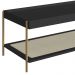 Mesa Centro 93 CM Pes Metal Oslo 28961 Nero Artesano
