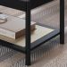 Mesa De Centro 93 CM Pes Madeira Oslo 27961 Nero Artesano