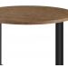 Mesa De Centro Est Aço 27857 Linha Complementos Vermont Preto Artesano