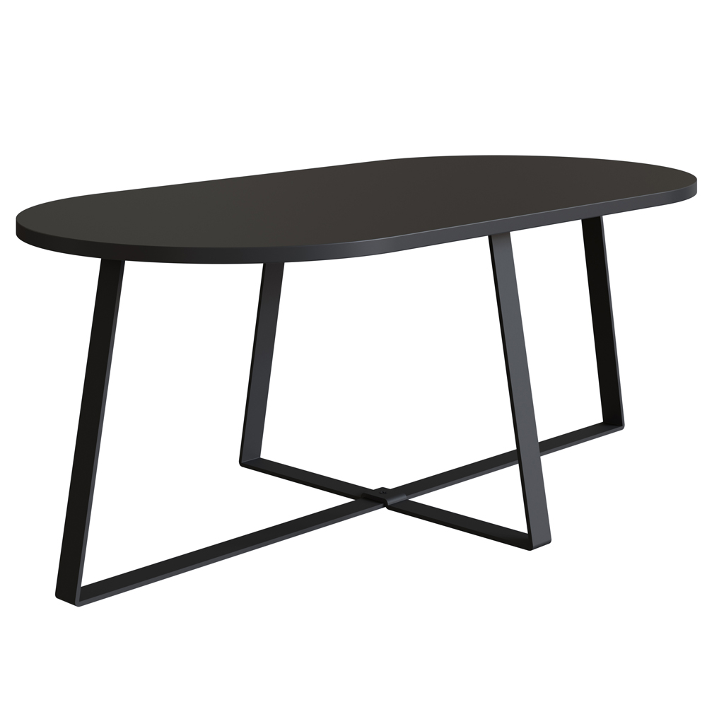 Mesa De Centro Para Sala De Estar 27941 Preto Artesano