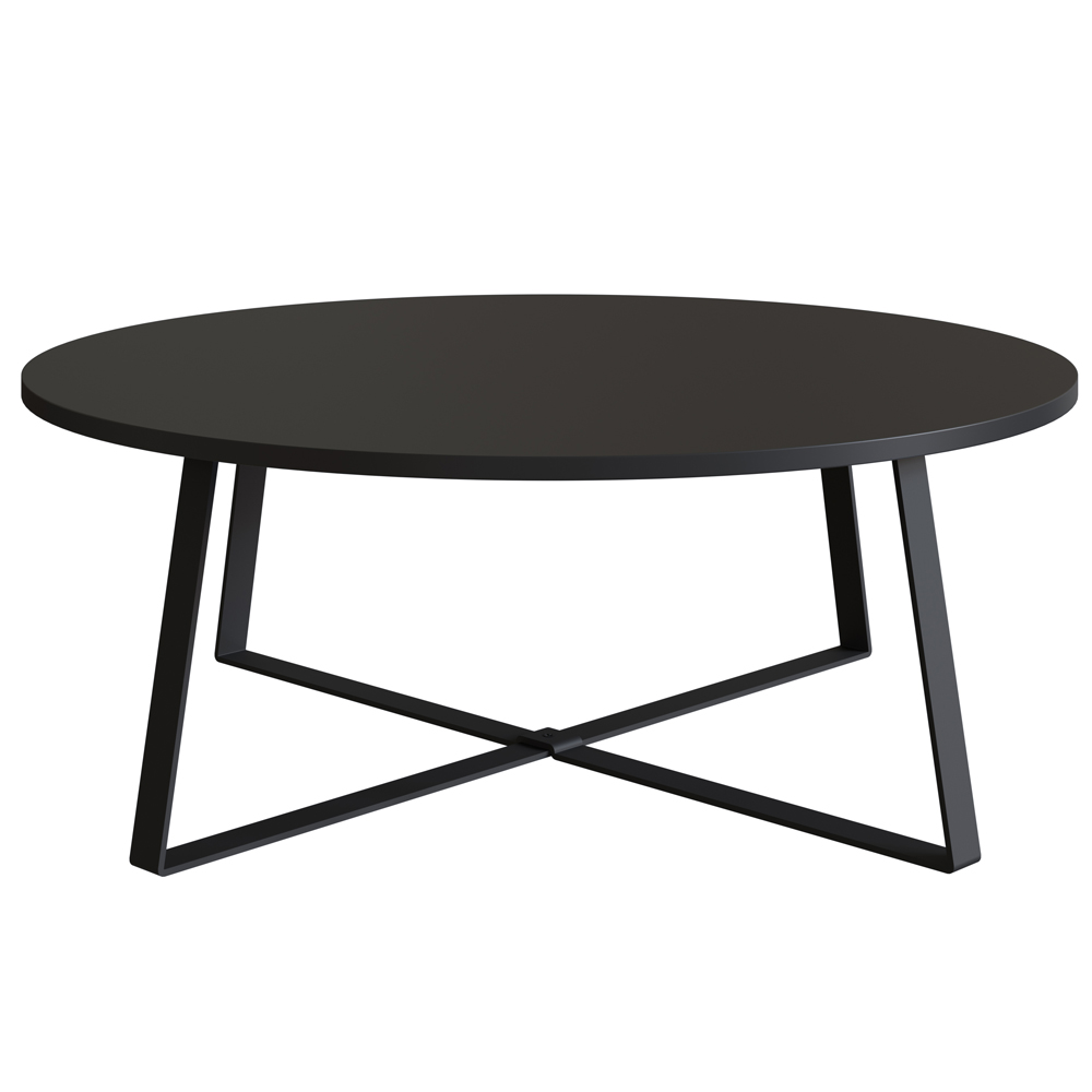 Mesa De Centro Para Sala De Estar 27947 Preto Artesano