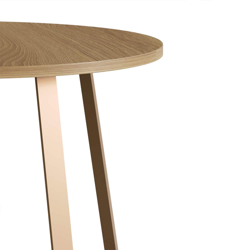 Mesa De Centro Para Sala De Estar 27948 Hanover Dourado Artesano
