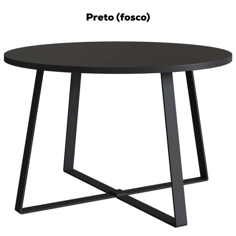 Mesa De Centro Para Sala De Estar 27948 Preto Artesano