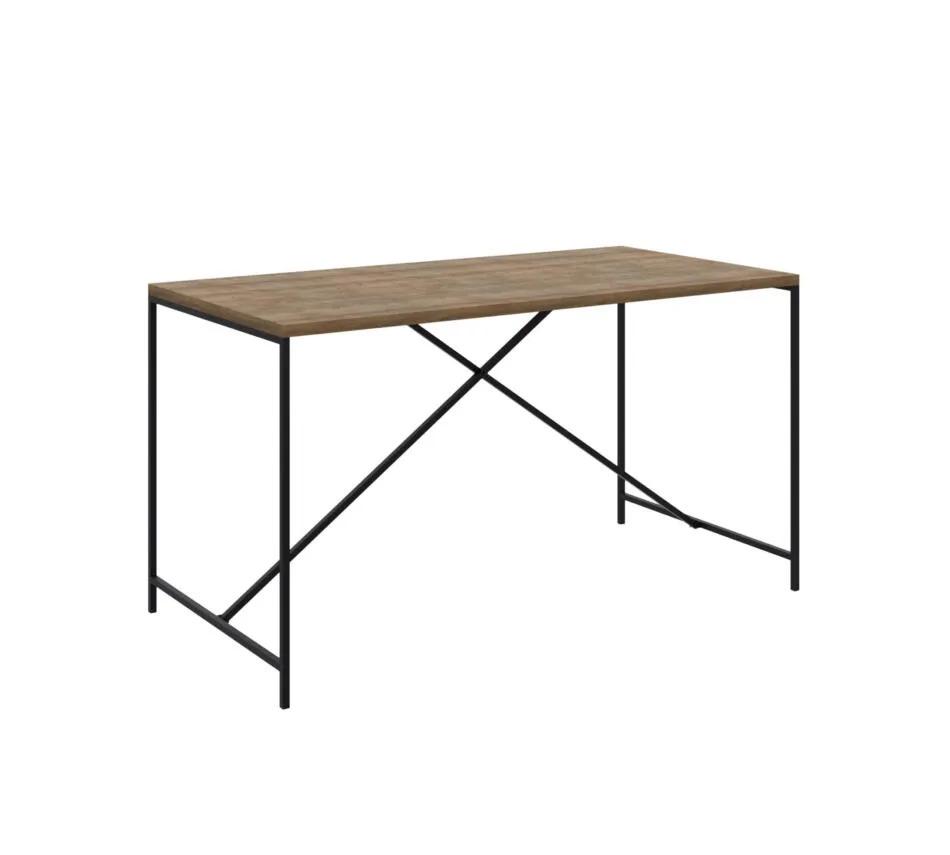 Mesa De Jantar 136Cm Steel Quadra