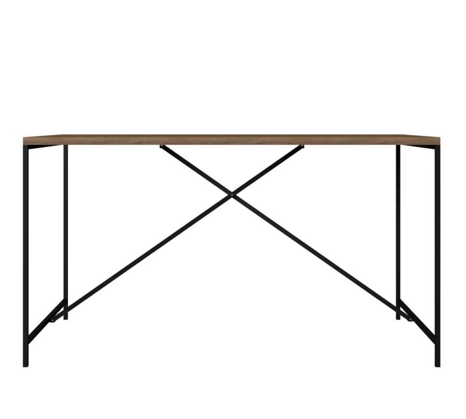 Mesa De Jantar 136Cm Steel Quadra