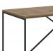 Mesa De Jantar 136x69 Steel Quadra 27818 Vermont Preto Fosco Artesano