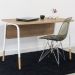 Mesa Escrivaninha 120 cm 27989 Hanover Branco Artesano