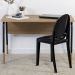 Mesa Escrivaninha 120 cm 27989 Hanover Preto Artesano
