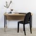 Mesa Escrivaninha 120 cm 27989 Hanover Preto Artesano