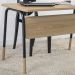 Mesa Escrivaninha 136 cm 27988 Hanover Preto Artesano