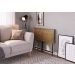 Mesa Escrivaninha Dobravel 90CM 27893 Vermont Preto Artesano