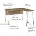Mesa Escrivaninha Em L 120 cm 28002 Hanover Branco Artesano