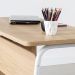 Mesa Escrivaninha Em L 136 cm 28001 Hanover Branco Artesano