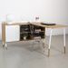 Mesa Escrivaninha Em L 28003 Hanover Branco Artesano