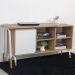Mesa Escrivaninha Giratoria 28005 Hanover Nero Artesano