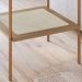 Mesa Lateral 58 CM Pes Metal Palhinha Oslo 28962 Hanover Artesano