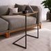 Mesa Lateral Estilo Industrial 27886 Vermont/Preto - Artesano