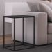 Mesa Lateral G Cube Preto - Artesano