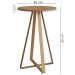 Mesa Lateral Para Sala De Estar 27939 Hanover Dourado Artesano