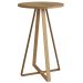 Mesa Lateral Para Sala De Estar 27940 Hanover Dourado Artesano