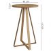 Mesa Lateral Para Sala De Estar 27940 Hanover Dourado Artesano