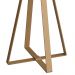 Mesa Lateral Para Sala De Estar 27940 Hanover Dourado Artesano