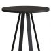 Mesa Lateral Para Sala De Estar 27940 Preto Artesano