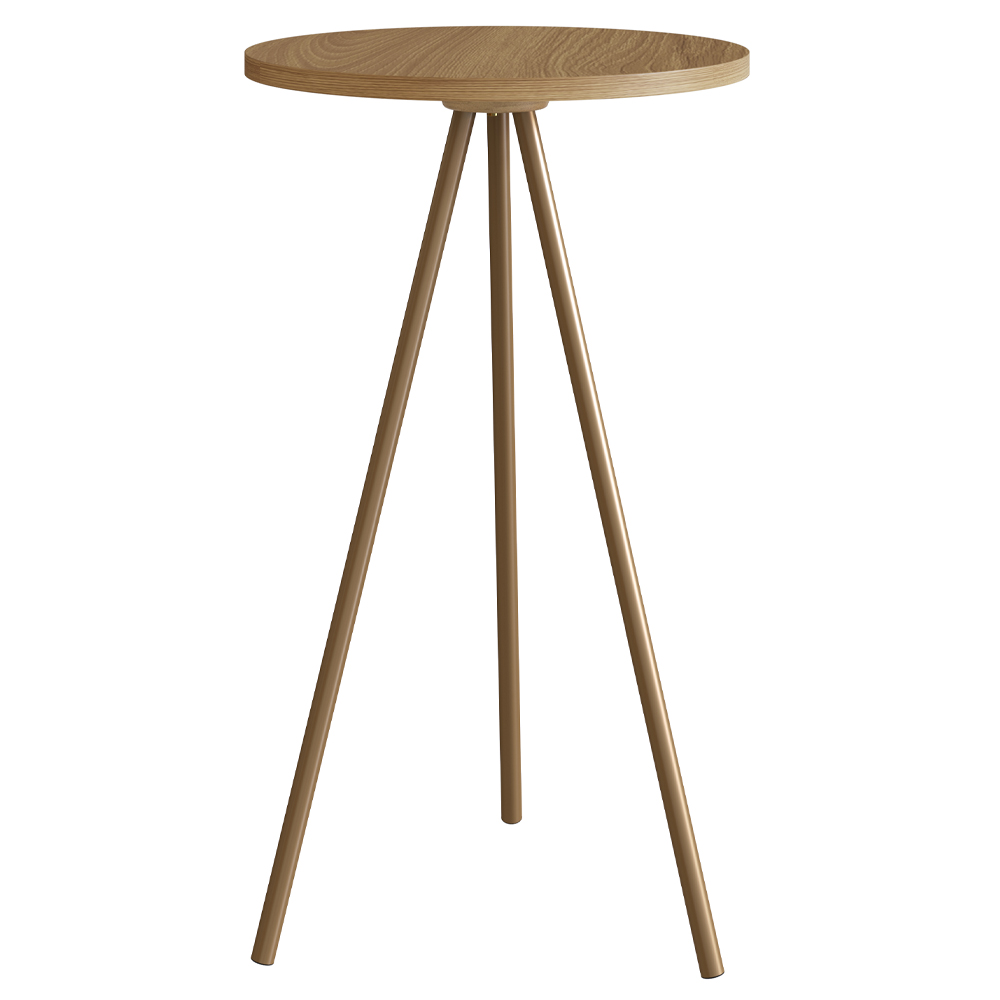Mesa Lateral Para Sala De Estar 54X35 cm 27943 Hanover Dourado Artesano