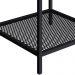 Mesa Lateral Quadrada 40x40cm Est Aço York Hanover Artesano