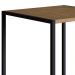 Mesa Lateral Quadrada 40x40cm Est Aço York Vermont Artesano