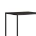 Mesa Lateral Retangular Steel Preta