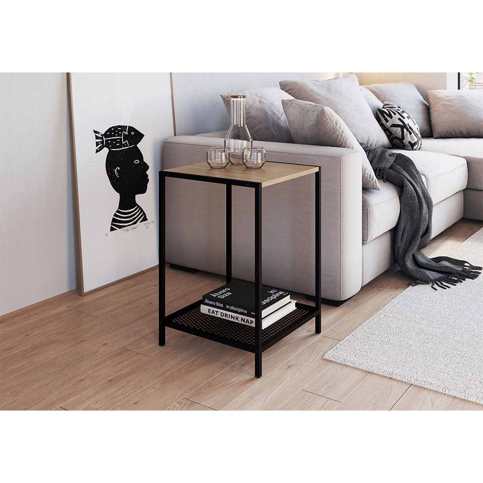 Mesa Lateral York Hanover e Preta