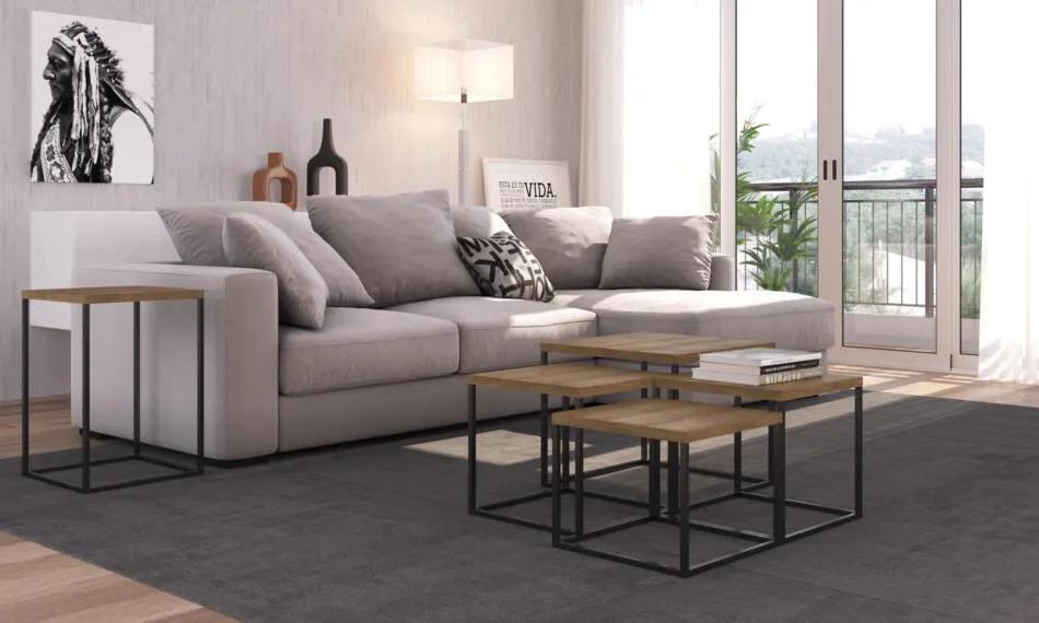 Mesa Quadrada Cube M