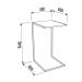 Mesa de Apoio Lateral Steel Quadra 27820 Vermont/Preto - Artesano