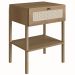 Mesa de Cabeceira 1 Gaveta Palhinha 27932 Linha Oslo Hanover Artesano