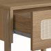 Mesa de Cabeceira 1 Gaveta Palhinha 27932 Linha Oslo Hanover Artesano