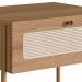 Mesa de Cabeceira 1 Gaveta Palhinha 28932 Linha Oslo Hanover Artesano