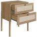 Mesa de Cabeceira 2 Gavetas Palhinha 27933 Linha Oslo Hanover Artesano