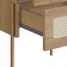 Mesa de Cabeceira 2 Gavetas Palhinha 28933 Linha Oslo Hanover Artesano