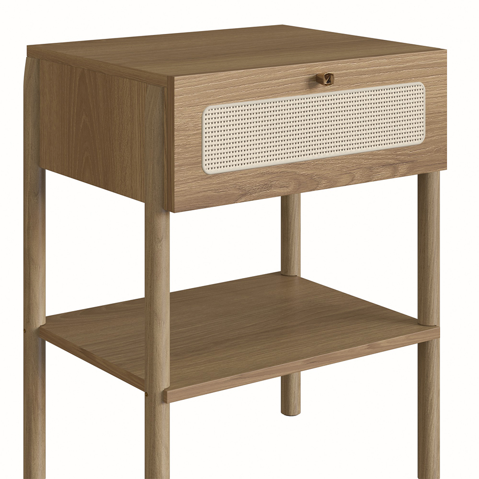 Mesa de Cabeceira Oslo 1 Gaveta Hanover