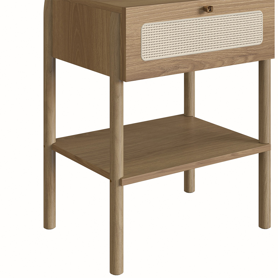 Mesa de Cabeceira Oslo 1 Gaveta Hanover