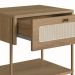 Mesa de Cabeceira Oslo 1 Gaveta Hanover e Dourada
