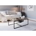 Mesa de Centro 100cm Est Aço York Hanover Artesano