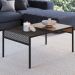 Mesa de Centro 80cm Est Aço York Hanover Artesano